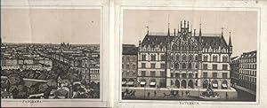 Dépliant de photos de Munich. Vers 1900.