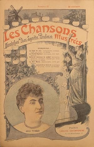 Les chansons illustrées. N° 22. Monologues, duos - Saynètes, parodies, etc. Vers 1900.