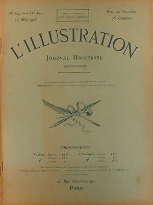 "L'Illustration N° 3247. Course Alger-Toulon : sauvetage du canot automobile Camille - Le garde-c...