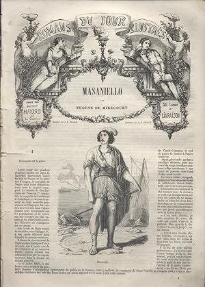 Masaniello. Roman populaire extrait des Romans du jour illustrés. Vers 1850.