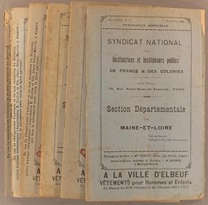 Bulletin de la section départementale de Maine-et-Loire du Syndicat national des institutrices et...