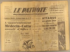 Le Patriote de Nice et Sud-Est N° 347. 16 décembre 1955.