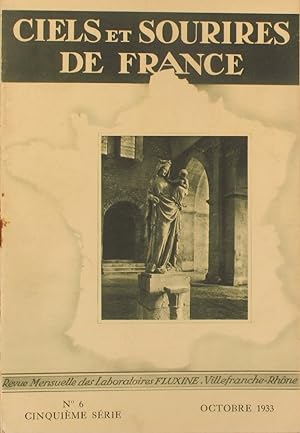 Numéro consacré à l'Abbaye de Fontenay (Côte d'Or). 5e série N° 6. Octobre 1933.
