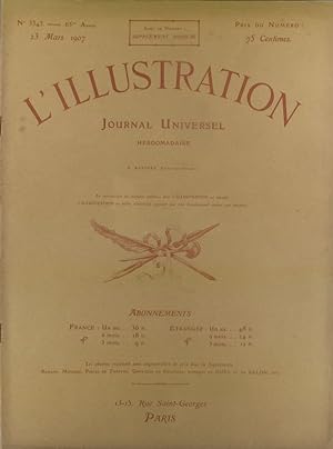 L'Illustration N° 3343. Catastrophe de l'Iéna : M. Fallières à Toulon - M. et Mme Marcelin Berthe...