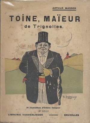 Toine, maïeur de Trignolles. Vers 1940.