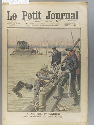 Le Petit journal - Supplément illustré N° 1099 : La catastrophe (ferroviaire) du Vaudelenay (Main...