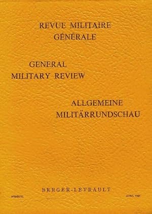 Revue militaire g n rale n 1961-4 - Collectif