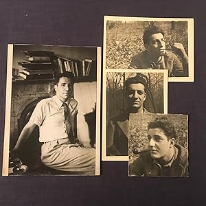 Alfred Kazin, 1946 (with 3 other snapshots from unknown photographer of Kazin)