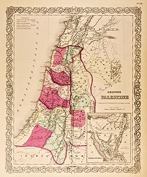 Johnson's Palestine [Map of] [Middle East]