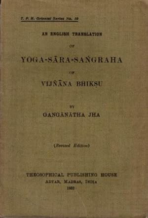 YOGA-SARA-SANGRAHA OF VIJNANA BHIKSU