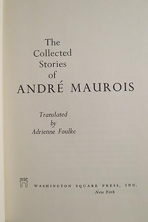 THE COLLECTED STORIES OF ANDRE MAUROIS