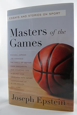MASTERS OF THE GAMES Essays and Stories on Sport (DJ protected by a brand new, clear, acid-free m...