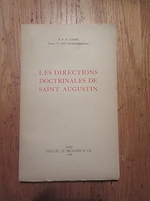 Les directions doctrinales de Saint Augustin