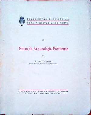 NOTAS DE ARQUEOLOGIA PORTUENSE.