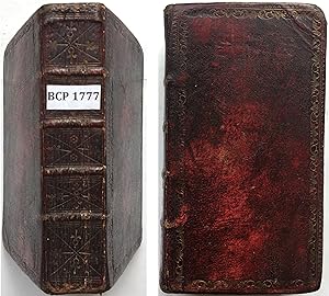 Book of Common Prayer & Metrical Psalter LEATHER