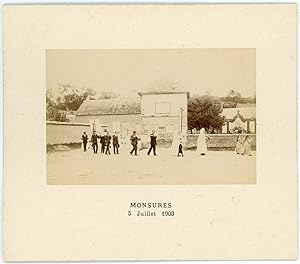 France, Monsures, Procession du 5 juillet 1903