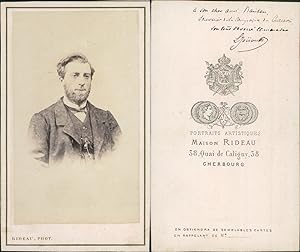 Rideau, Cherbourg, Homme nommé L. Joüard, circa 1865