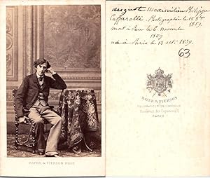 Mayer & Pierson, Paris, Auguste Maximilien Philippe Caffarelli, 15 octobre 1859