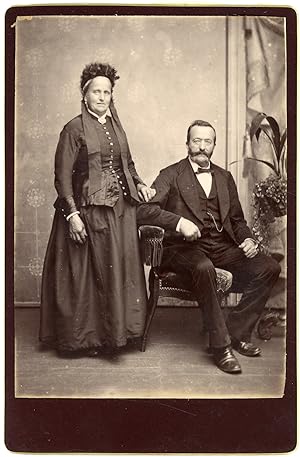 Portrait de couple, vers 1900