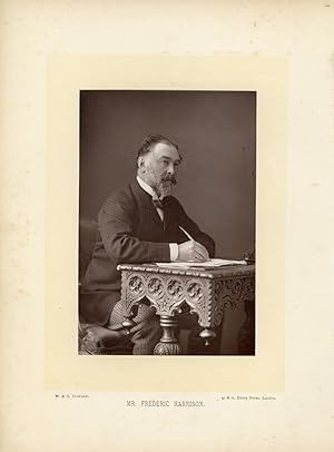 W & D Downey, London, Frederic Harrison (1831-1923), écrivain