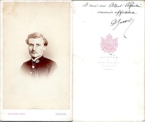 CDV, Touzery, Orléans, Jeune homme nommé M. Massot, circa 1870