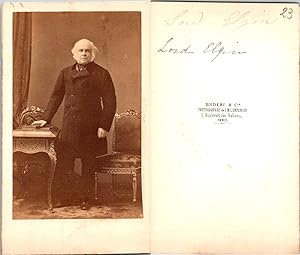 CDV Disdéri, Paris, Lord Elgin, James Bruce comte Elgin, circa 1860