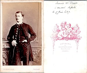 CDV, Touzery, Orléans, Jeune homme nommé Picard, 1867