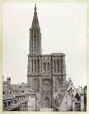France, Strasbourg, la cathédrale Notre-Dame