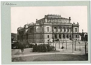Tchécoslovaquie, Prague, le Rudolfinum, salle de concert