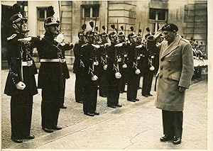 Paris novembre 1948, le maréchal Montgomery à Matignon
