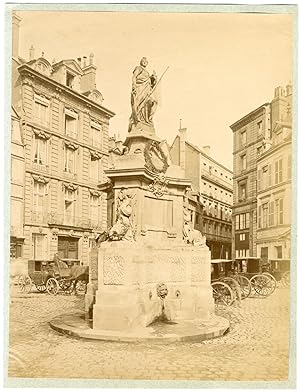 France, Rouen, monument de Jeanne d'Arc