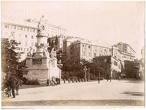Noack Alfred, Italie, Gênes, Genova, monumento C. Colombo