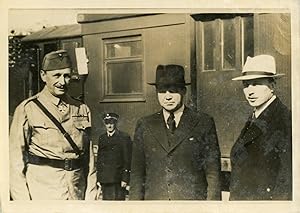 Le maréchal Mannerheim et le président finlandais Risto Heikki Ryti