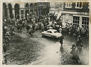 Belgique, Manifestation étudiante, 1955