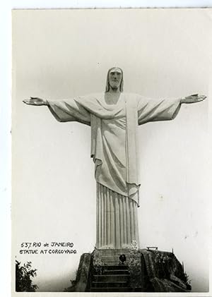 Brésil, Brazil, Rio de Janeiro, Statue du Christ at Corcovado