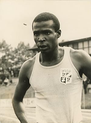 Roger Bambuck aux Jeux Olympique de Mexico, 1968