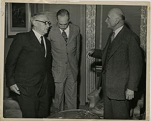 Robert Schuman en conférence au Waldorf Astoria