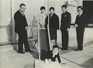 Tokyo, la famille impériale en 1938