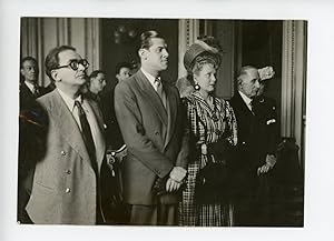 Paris, mariage de Johnny Hess, avril 1943