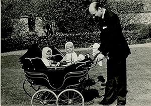 Prince Alexander of Yugoslavia and his children