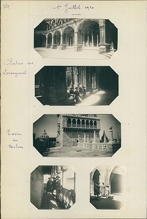Portugal, Lisbonne, Mosteiro dos Jerónimos, Tour de Belém, vues générales