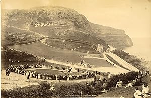 Great Britain, Wales, Pays de Galles, Llandudno, The Happy Valley, circa 1885