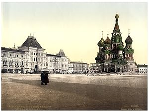 Moscou. Les Nowo Rjady et la Cathédrale.