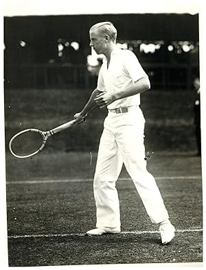 Le tennisman Sydney D. Wood Jr.