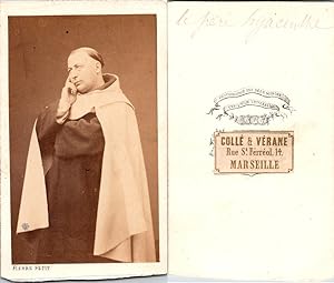 CDV Collé & Vérane, Marseille, Le Père Hyacinthe, prêtre et prédicateur, circa 1865