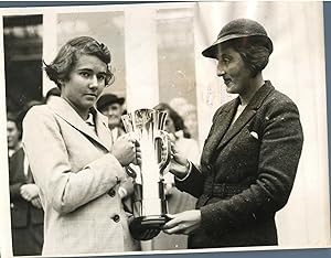 Tournoi de golf féminin de Stoke Poges 1937, Mlle Vagliano