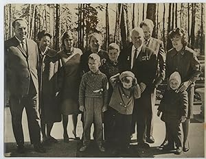 URSS, Nikita S. Khrustev with family