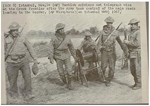 TURQUIE Soldats turcs