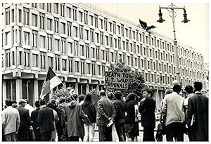 Londres 1967, Manifestants contre la guerre au Vietnam