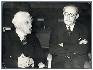 Joseph Paul-Boncour et Léon Blum, 1945